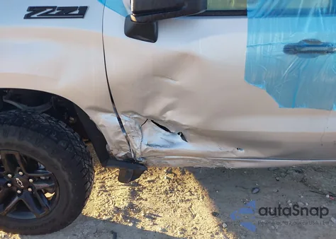 2020 Chevrolet Silverado 1500 4Wd Short Bed Custom Trail Boss из США, поврежденный, VIN 1GCPYCEF1LZ375255